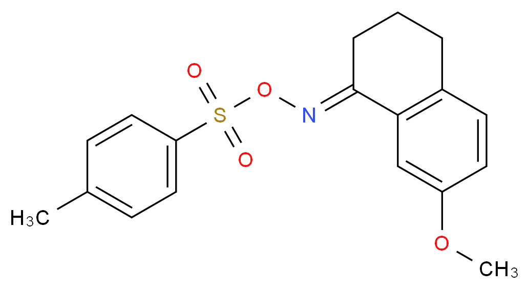 3,4-Dihydro-7-methoxy-2H-1-naphthalenone-O-tosyloxime_Molecular_structure_CAS_99833-87-1)
