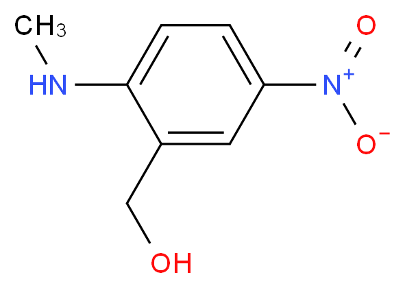 [2-(Methylamino)-5-nitrophenyl]methanol_Molecular_structure_CAS_)
