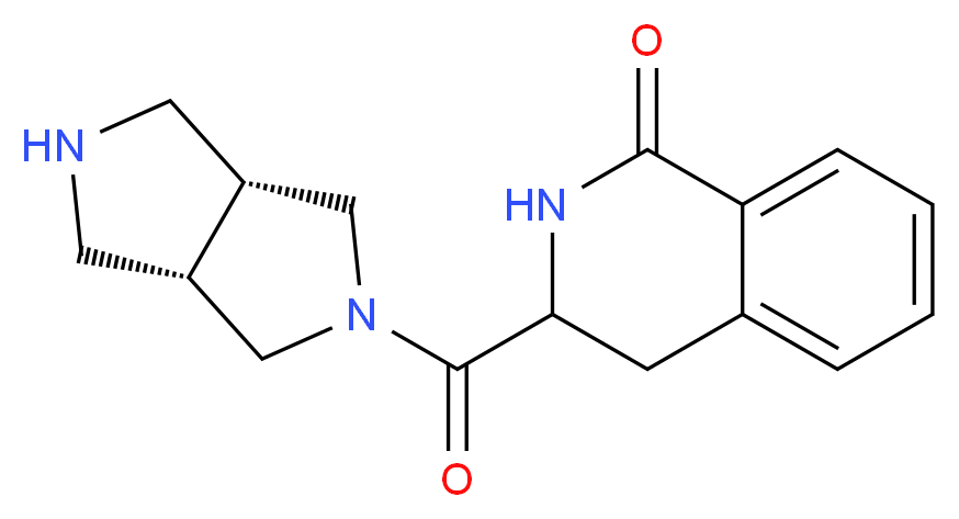 3-[(3aR*,6aS*)-hexahydropyrrolo[3,4-c]pyrrol-2(1H)-ylcarbonyl]-3,4-dihydroisoquinolin-1(2H)-one_Molecular_structure_CAS_)
