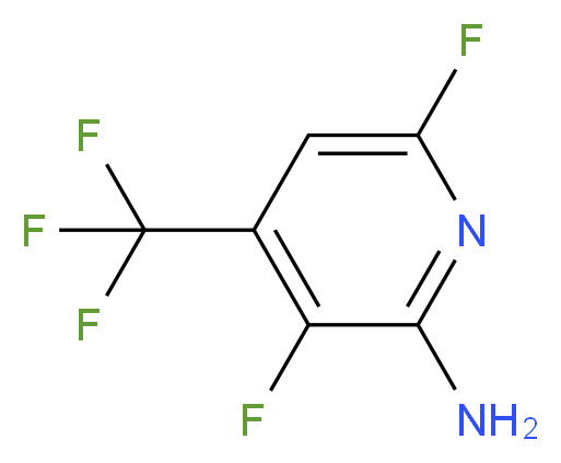 2-Amino-3,6-difluoro-4-(trifluoromethyl)-pyridine_Molecular_structure_CAS_675602-89-8)