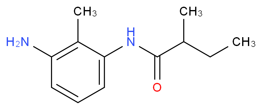 N-(3-amino-2-methylphenyl)-2-methylbutanamide_Molecular_structure_CAS_946768-76-9)