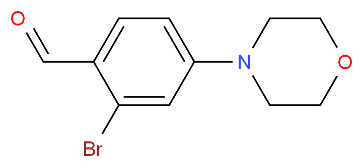 2-Bromo-4-(N-morpholino)-benzaldehyde_Molecular_structure_CAS_883522-52-9)