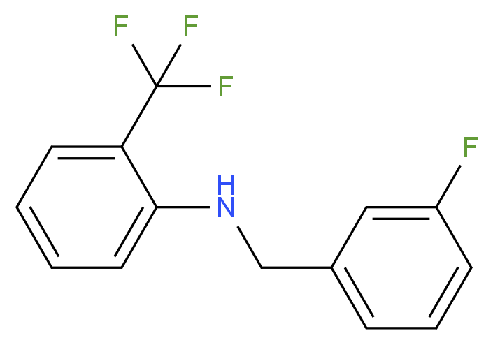 N-(3-Fluorobenzyl)-2-(trifluoromethyl)aniline_Molecular_structure_CAS_1042510-31-5)