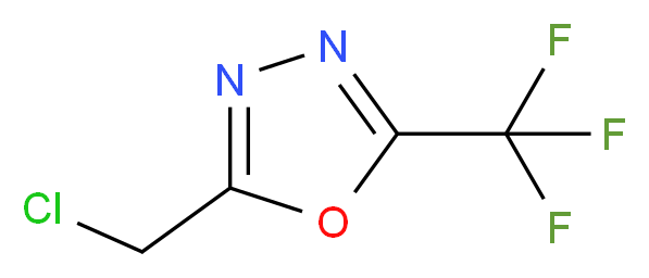 5-(CHLOROMETHYL)-2-(TRIFLUOROMETHYL)-1,3,4-OXADIAZOLE_Molecular_structure_CAS_723286-98-4)