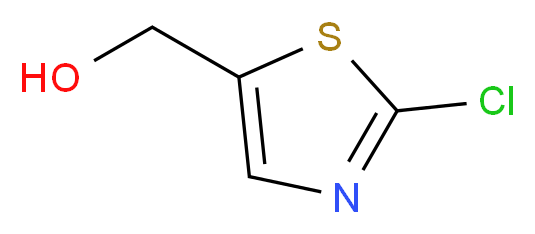 (2-Chloro-1,3-thiazol-5-yl)methanol_Molecular_structure_CAS_145015-15-2)