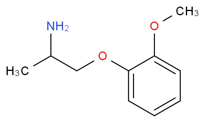 1-(2-methoxyphenoxy)-2-propanamine_Molecular_structure_CAS_6505-08-4)