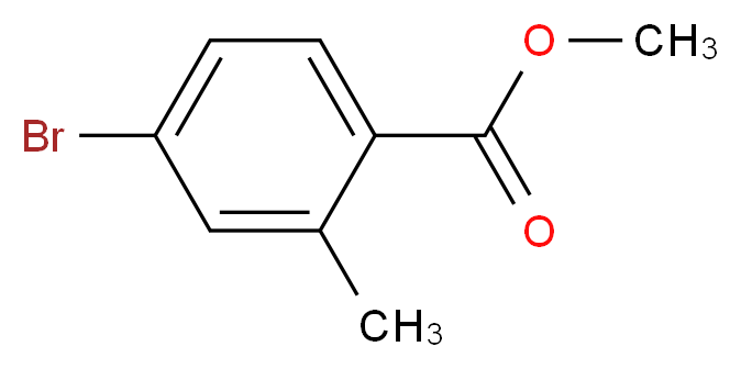 Methyl 4-bromo-2-methylbenzoate_Molecular_structure_CAS_)