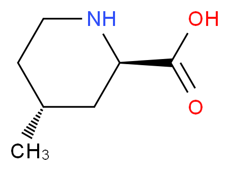(2R,4R)-4-Methylpiperidine-2-carboxylic acid_Molecular_structure_CAS_74892-81-2)