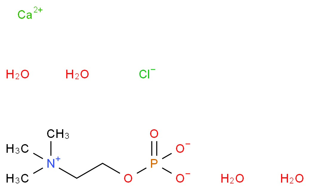 Phosphocholine chloride calcium salt tetrahydrate_Molecular_structure_CAS_72556-74-2)