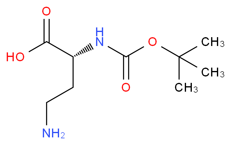 Boc-D-2,4-Diaminobutyric acid_Molecular_structure_CAS_80445-78-9)