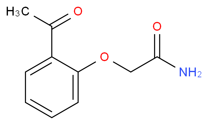 2-(2-Acetylphenoxy)acetamide_Molecular_structure_CAS_)