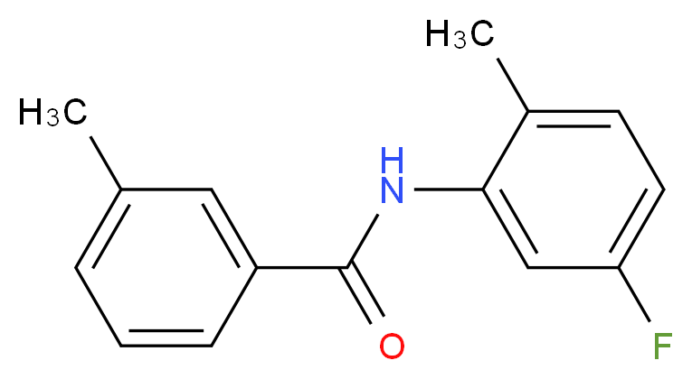 N-(5-Fluoro-2-methylphenyl)-3-methylbenzamide_Molecular_structure_CAS_710310-21-7)
