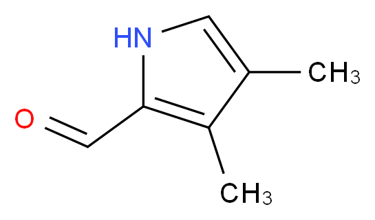 3,4-DIMETHYL-1H-PYRROLE-2-CARBOXALDEHYDE_Molecular_structure_CAS_19713-89-4)