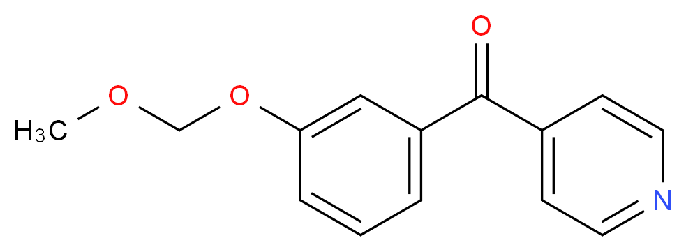 [3-(Methoxymethoxy)phenyl](pyridin-4-yl)methanone_Molecular_structure_CAS_938458-57-2)