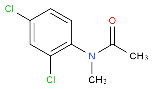 2',4'-Dichloro-N-methylacetanilide_Molecular_structure_CAS_93646-27-6)