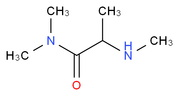 N,N-Dimethyl-2-(methylamino)propanamide_Molecular_structure_CAS_)