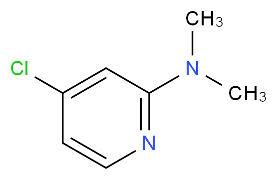 (4-CHLORO-PYRIDIN-2-YL)-DIMETHYL-AMINE_Molecular_structure_CAS_735255-56-8)