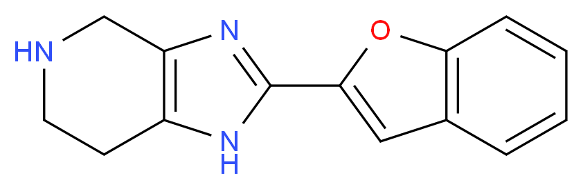 2-(1-benzofuran-2-yl)-4,5,6,7-tetrahydro-1H-imidazo[4,5-c]pyridine_Molecular_structure_CAS_)