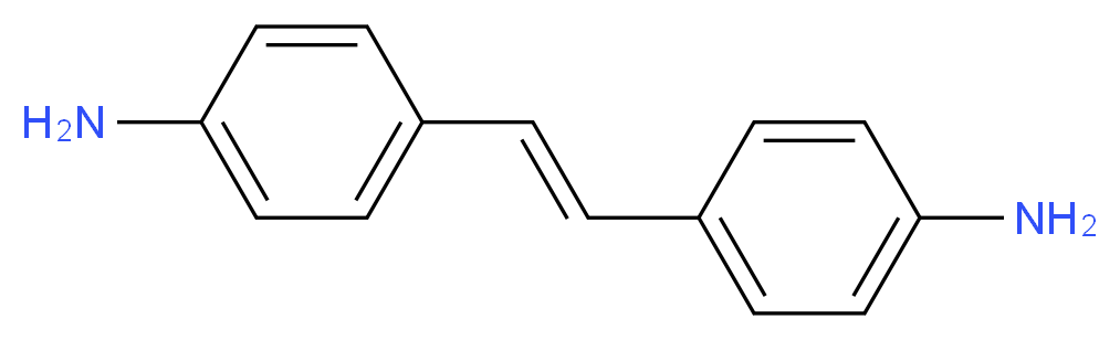 {4-[(E)-2-(4-Aminophenyl)vinyl]phenyl}amine_Molecular_structure_CAS_54760-75-7)
