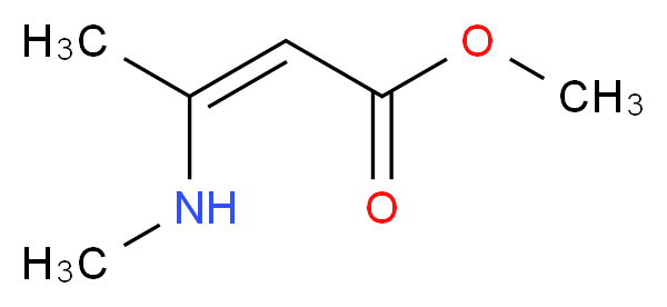 Methyl 3-methylaminocrotonate_Molecular_structure_CAS_13412-12-9)