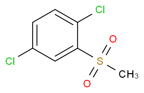 2,5-Dichlorophenyl methyl sulphone_Molecular_structure_CAS_66640-63-9)