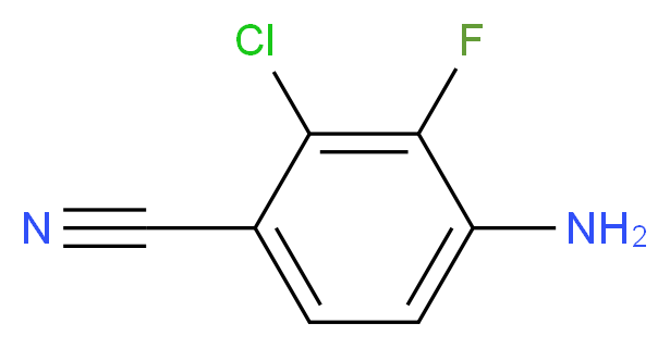 4-AMino-2-chloro-3-fluorobenzonitrile_Molecular_structure_CAS_757247-99-7)