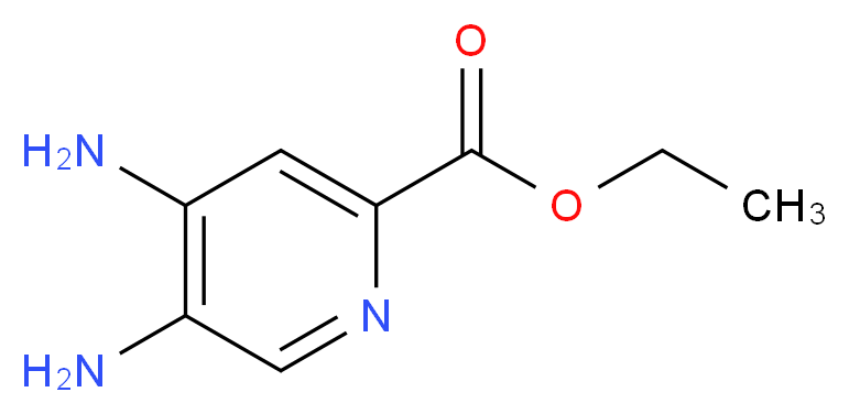 ethyl 4,5-diaminopicolinate_Molecular_structure_CAS_1000783-11-8)