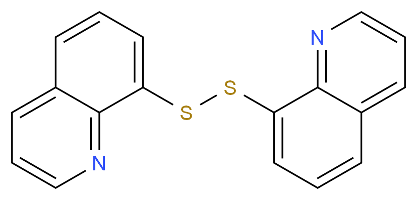 di(8-quinolyl) disulphide_Molecular_structure_CAS_)
