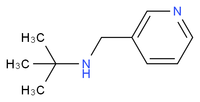 tert-butyl(pyridin-3-ylmethyl)amine_Molecular_structure_CAS_)