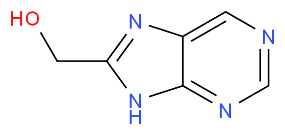 (9H-purin-8-yl)methanol_Molecular_structure_CAS_6642-26-8)