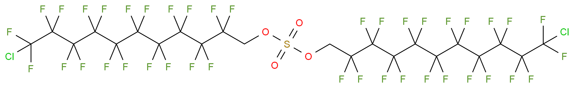 Bis(11-chloro-1H,1H-perfluoroundecyl) sulphate 97%_Molecular_structure_CAS_)