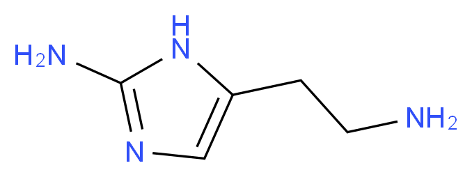 5-(2-aminoethyl)-1h-imidazol-2-amine_Molecular_structure_CAS_39050-13-0)