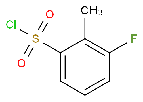 3-fluoro-2-methylbenzene-1-sulfonyl chloride_Molecular_structure_CAS_)