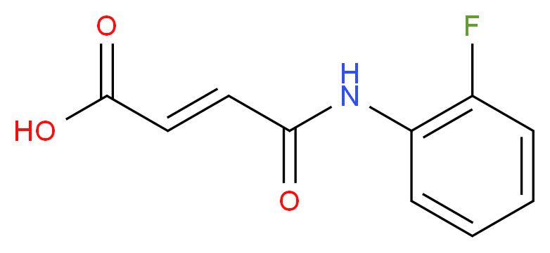 (Z)-3-(2-Fluoro-phenylcarbamoyl)-acrylic acid_Molecular_structure_CAS_63539-50-4)
