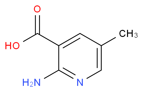 2-Amino-5-methylnicotinic acid_Molecular_structure_CAS_532440-94-1)