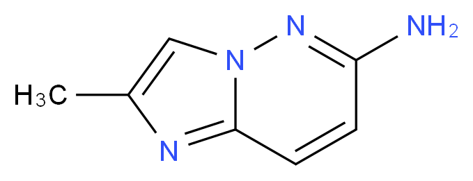 2-Methylimidazo[1,2-b]pyridazin-6-amine_Molecular_structure_CAS_154704-35-5)