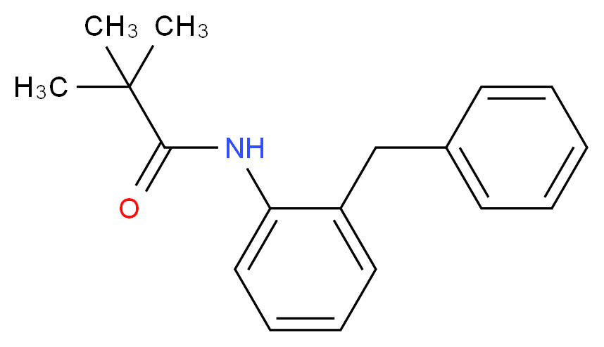 2′-Benzyl-2,2-dimethylpropionanilide_Molecular_structure_CAS_85864-33-1)