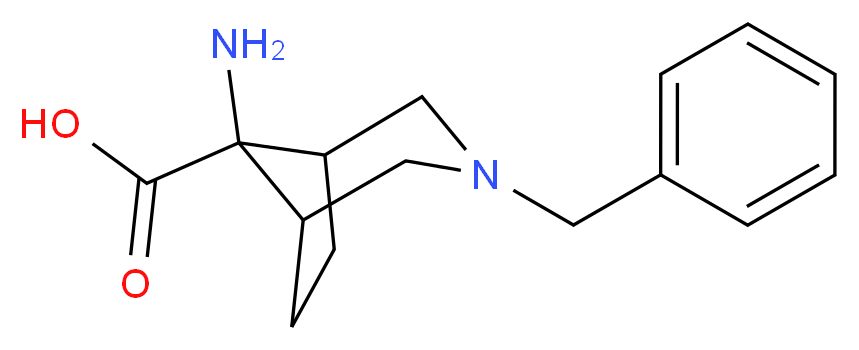 8-amino-3-benzyl-3-azabicyclo[3.2.1]octane-8-carboxylic acid_Molecular_structure_CAS_)