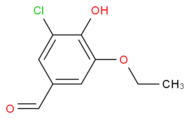 3-chloro-5-ethoxy-4-hydroxybenzaldehyde_Molecular_structure_CAS_70842-33-0)