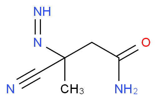 3-Cyano-3-diazenylbutanamide_Molecular_structure_CAS_10288-28-5)