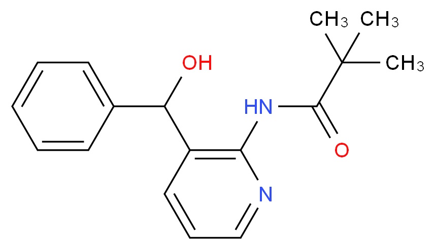 2-Pivaloylamino-3-(α-hydroxybenzyl)pyridine_Molecular_structure_CAS_86847-67-8)