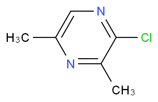 2-Chloro-3,5-dimethylpyrazine 97%_Molecular_structure_CAS_38557-72-1)