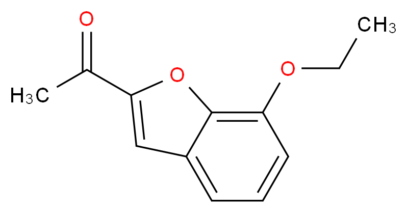 1-(7-ethoxy-1-benzofuran-2-yl)ethanone_Molecular_structure_CAS_58583-72-5)