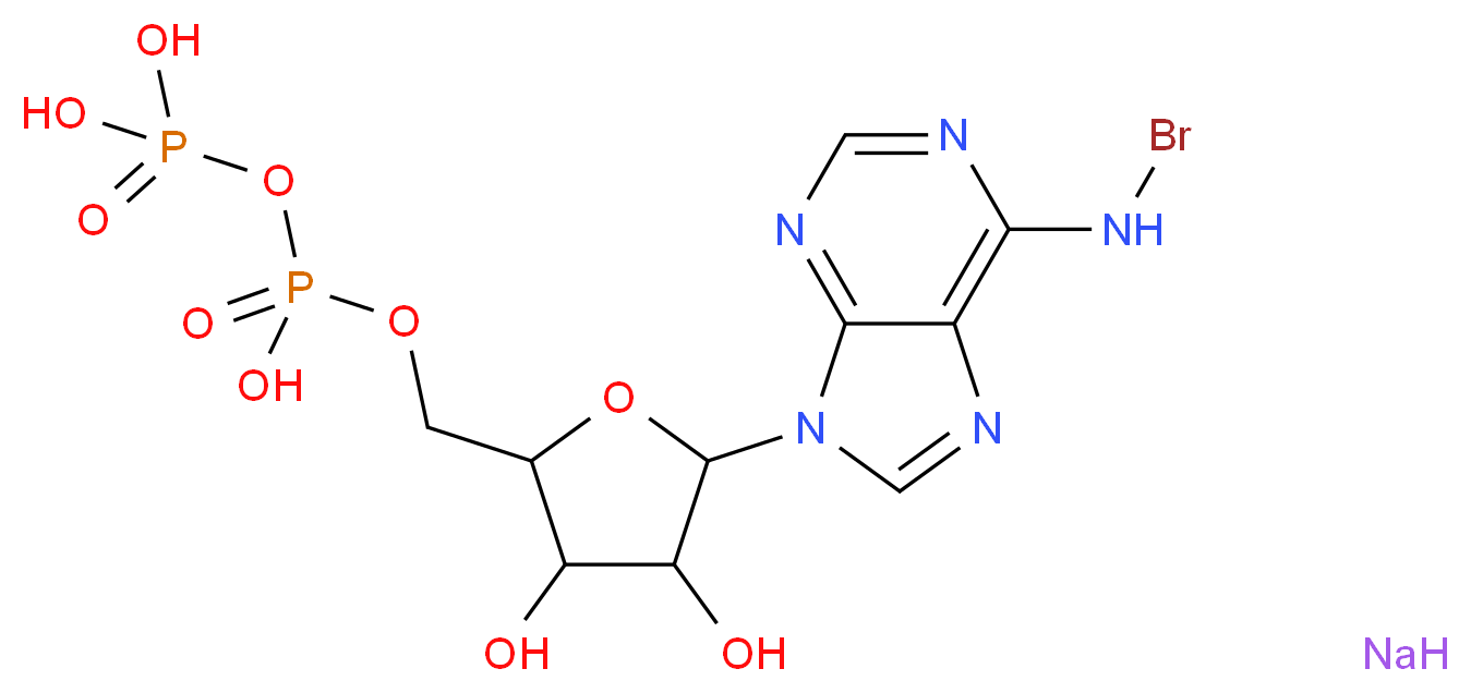 8-Bromoadenosine 5′-diphosphate sodium salt_Molecular_structure_CAS_102185-47-7)