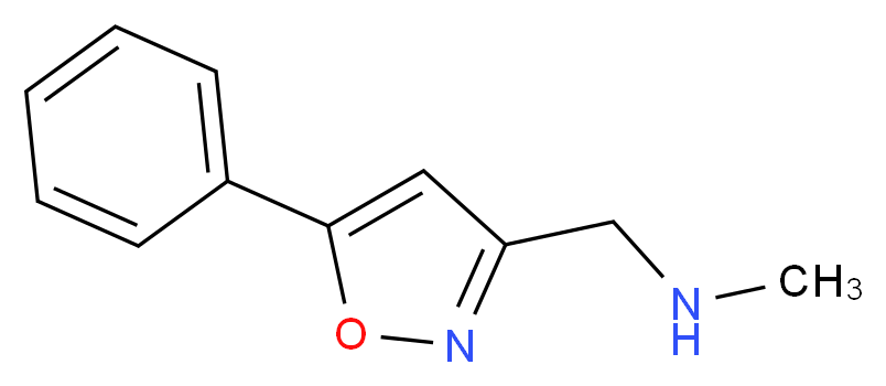 N-methyl-1-(5-phenyl-3-isoxazolyl)methanamine_Molecular_structure_CAS_852431-02-8)