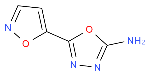 5-isoxazol-5-yl-1,3,4-oxadiazol-2-amine_Molecular_structure_CAS_1105193-74-5)