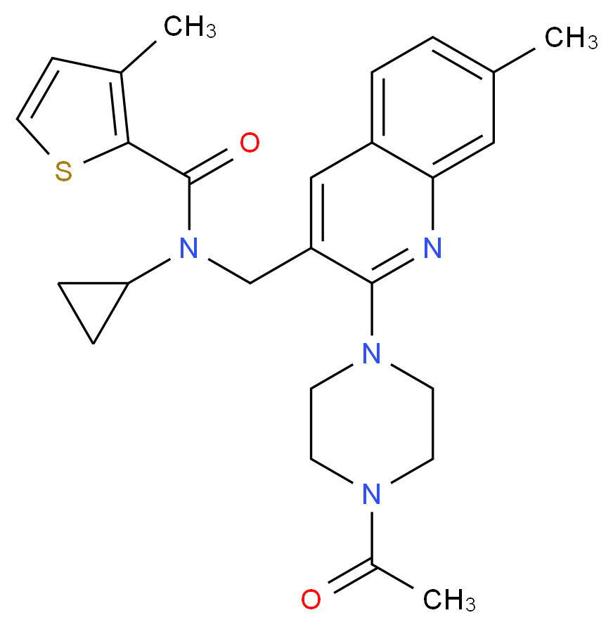  molecular structure