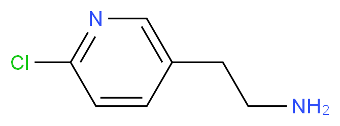 2-(6-chloropyridin-3-yl)ethan-1-amine_Molecular_structure_CAS_)