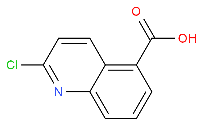 2-Chloroquinoline-5-carboxylic acid_Molecular_structure_CAS_1092287-30-3)