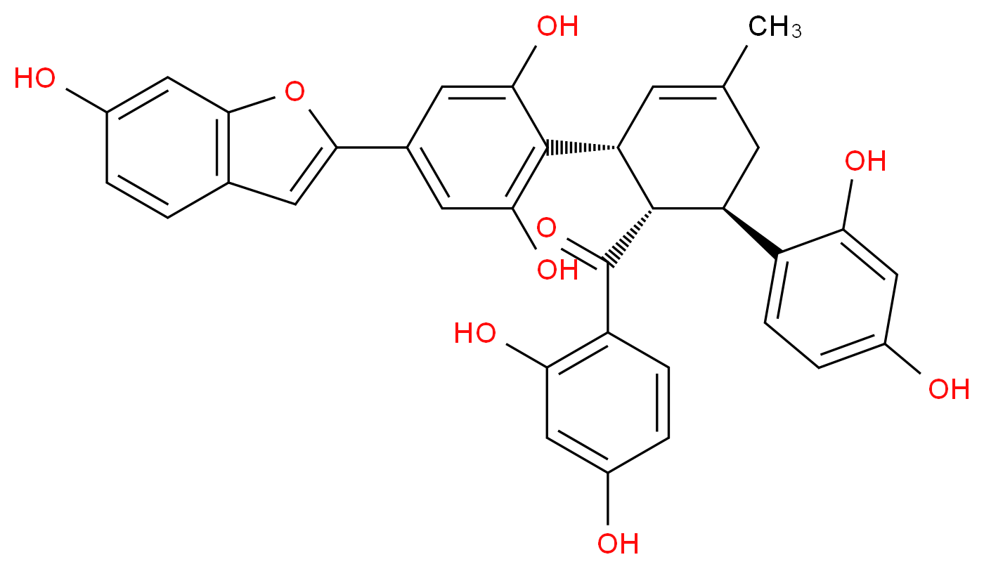 Mulberrofuran C_Molecular_structure_CAS_77996-04-4)